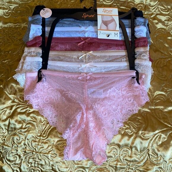 Other - 7 Pack Lace Hipsters